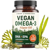 Plant Based DHA EPA().'/SustainUSBale d No CarrRFenan Alpha Omega alternative Heart Brain & Eye Heal
