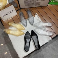 kasut sandal perempuan sandal perempuan bertutup Sandal Thai wanita kepala runcing kasut tunggal mem