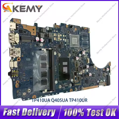TP410UA Laptop Motherboard For ASUS TP410UAR TP410UR TP410URR Q405UA TP410UQ TP410UF TP410U Mainboar