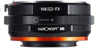 K&F Concept Lens Mount Adapter with Aperture Control Ring for Nikon G Mount Lens to Fujifilm Fuji X-