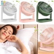 Air Circulator Fan with LED Light 360° Rotation USB Desktop Fan 4 Speed Personal Desk Fan Stretchable Portable Table Fan SHOPSBC8501