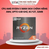 AMD Ryzen 5 5600X CPU | AM4, Upto 4.60 GHz, 6C/12T, 32MB -