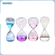 [mojotorw7] Glass Hourglass Bubble Singing Hourglass Hourglass Liquid Movement Hourglass