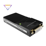 USB to -Compatible/DVI/VGA Video Adapter(Displaylink IC) USB 2.0 DVI/VGA ADAPTER for  OS, 11/10
