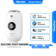 MeeGoo Electric Foot File Grinder Callus Remover Portable Digital Display Foot & Nail Polish 2-in-1