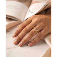 YOURS JEWEL 916 EMAS CINCIN WAVE