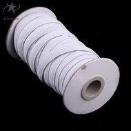 [Fenteer] 14m Elastic Band for Sewing, 6 Elastic for Laundry Elastic Band Elastic Cord Trouser Elast