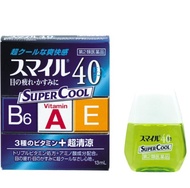 JAPAN LION Smile 40 EX Supercool Super Cool Eyedrops Tetes Mata 13ml