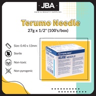 Terumo Agani Needle 27G x 1/2" (0.4x 13mm) x100's
