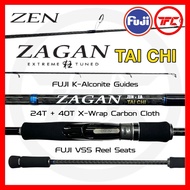 ZEN ZAGAN TAICHI PE2.5 Spinning Jigging Rod X EA Fast Slow Jig SW Saltwater Tai Chi