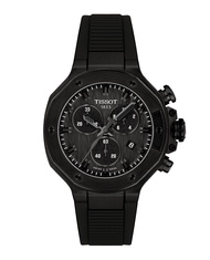 Tissot T-Race Quartz Chronograph ทิสโซต์ ที เรซ T1418173705100 สีดำ นาฬิกาผู้ชาย