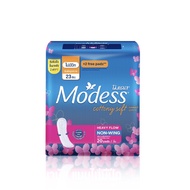 โมเดส ผ้าอนามัย คอตตอนนี่ซอฟ เฮฟวี่ โฟลว ไม่มีปีก 20 ชิน Modess Sanitary Pads Non-Wings Cottony Soft