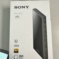 全新Sony NW-A306 輕便型音樂播放器 黑色...