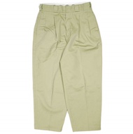 Dickies x JOURNAL STANDARD Dickies Journal Standard 特別訂製 T/C 雙褶寬褲 191M40JS02 M 米色錐形褲腳 [二手] [Dickies 