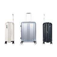 贈旅行11件組【A.L.I】22吋 Edge 一鍵即煞擴充型靜音輪行李箱
