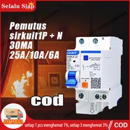 RCBO ELCB + MCB NXBLE-32 NXBLE-63 1P+N 6kA 6A-32A, Earth Leakage Circuit Breaker (ELCB), Suitable fo
