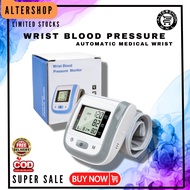 ORIGINAL DIGITAL WRIST BLOOD PRESSURE MONITOR DIGITAL BLOOD PRESSURE MONITOR BP MONITOR MANUAL SET ORIGINAL  AUTOMATIC MEDICAL WRIST BLOOD PRESSURE MONITORING MACHINE DIGITAL BLOOD PRESSURE HEART RATE MONITOR ACCURATE READING WRIST BP WITH FREE HARD CASE