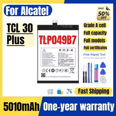 TLP049B7 for Alcatel TCL 30 Plus Mobile Phone Battery High Quality High Capacity Replacement Bateria