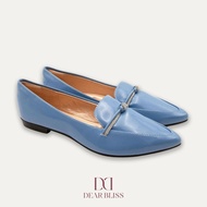 DEAR BLISS Viviana Sky Pointed Toe Loafers