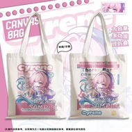 Honkai: Star Rail/Cyrene/Cyrene Cute Merchandise Canvas Bag Shoulder Bag Large Capacity/ytuo