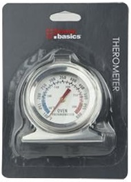 Home Basics Fridge Thermometer Kitchen Tools, Silver
