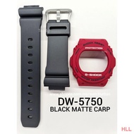 gshock Aksesori ✹✁CASIO G-SHOCK BAND AND BEZEL DW5700 DW5750 100% ORIGINAL