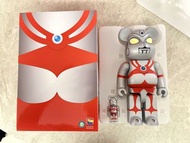 400% + 100% Ultraman Ace 艾斯 衛司 咸蛋超人 鹹蛋超人 奧特曼 力霸王 Bearbrick Be@rbrick