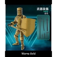 Action figure Dummy13 Dummy 13 Soldiers Gold medieval knight full Articulation