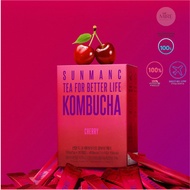 [ ♥️FREE GIFT ]+[SUNMAN] Kombucha Cherry Flavor 5g (10pcs/20pcs) Zero Sugar 19 Types of Lactobacillu