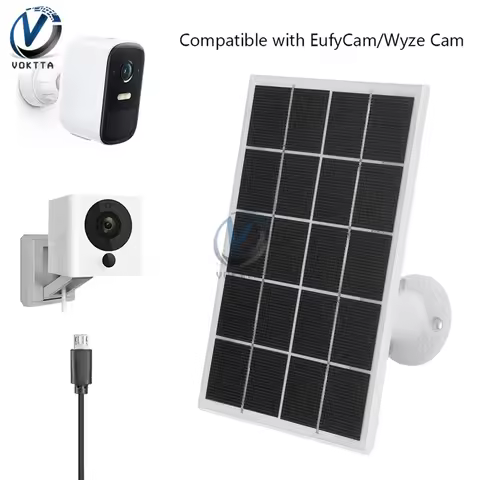 Solar Panel Type-c DC5521 Interface Solar Charging Panel Waterproof Outdoor Solar Battery Charger fo