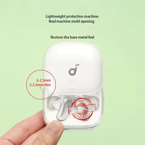 Phone Case For ANKER Soundcore Liberty 5 Pro Case Clear Airbag Corners Shell For ANKER Soundcore Lib