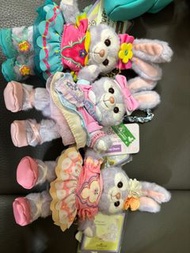 香港迪士尼樂園 stellalou 刺繡 kc ss linabell gelatoni duffy cookieann 新春 新年 情人節 春日 冬日