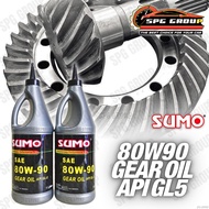 SUMO 80W90 SYNTHETIC GEAR OIL 1 LITERS MINYAK GEAR MANUAL DIFFERENT AXLES