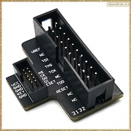 [K O G X] New 1.27mm JTAG Adapter Board–20 Pin 2.54mm to 10 Pin 1.27mm Standard JTAG Interface Suppo