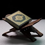 Wooden Book Stand Rehal for Reading Geeta Bible Granth Saheb Quran Stand (12 inch)
