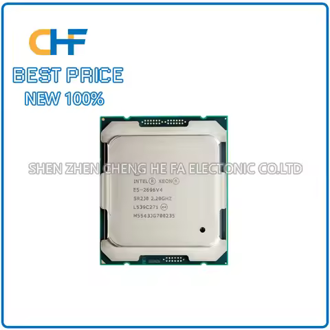 Intel Xeon E5 2696V4 22 Core 44 Thread 2.20GHz 145W LGA2011 CPU processor E5-2696V4