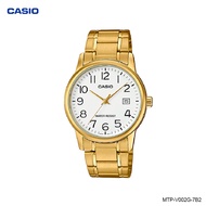 CASIO STANDARD นาฬิกาผู้ชาย สายสแตนเลส รุ่น MTP-V002D-1B MTP-V002D-7B