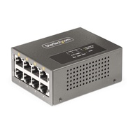 4-Port Multi-Gigabit PoE++ Injector, 5/2.5/1G Ethernet (NBASE-T), PoE/PoE+/PoE++, Wall/DIN Rail Moun