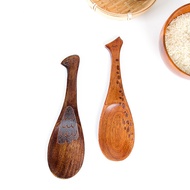 Popular [Wholesale Price]Japanese Style Creative Wooden Rice Serving Spoon Wooden Rice Ladle Rice Sc