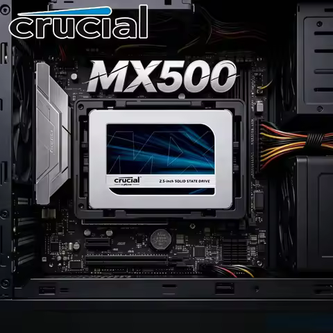 Crucial MX500 BX500 240G 500GB 1TB 2TB 2.5" SATA SSD,3D NAND High Speed Internal Storage Drive for L