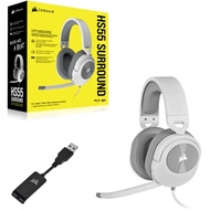 Corsair HS35 SURROUND V2 / HS55 / HS65 SURROUND Wired Gaming Headset - Carbon / White