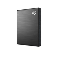 Seagate One Touch SSD STKG2000400 - Solid state drive - 2 TB - external (portable) - USB 3.0 (USB-C connector) - black - with Seagate Rescue Data Recovery