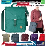 [100% ɑuthentic] Fjallraven Foldsack No. 3 Shoulder Bag Sling Bag Crossbody Bag Side Bag [Ready Stoc