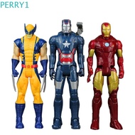 PERRY1 Marvel Black Panther 12''/30cm Hulk Spiderman Buster Iron Man Action Figure