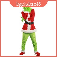 Halloween Christmas And Grinch Stole Christ Cosplay Costume Accessory Set Adults Festivities For