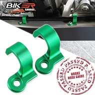 Motorcycle Rear Brake Hose Guide Spare Part Moto Oil Line Holder Cable Clamp For KAWASAKI KDX 200R 2