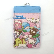 Sanrio Characters Little Twin Stars Cinnamoroll Pompompurin Kuromi My Melody Hello Kitty Ezlink Card Holder with Keyring