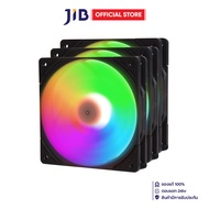 CASE FAN (พัดลมเคส) SCYTHE WONDER TORNADO 120 ARGB PWM (BLACK ) (3PACK) (WT1225FD25ARX3-P)