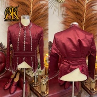 Javanese traditional groom's beskap modern groom's beskap/