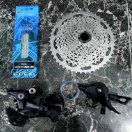 Groupset Groupset 10 Speed Shimano Deore M5120 M4100 Original 11-46T MTB Federal Commuter